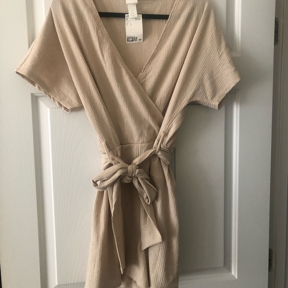 NWT Beige romper